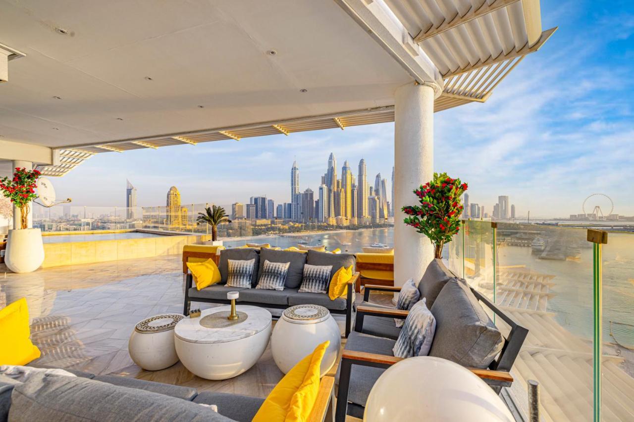 Five Palm Luxury Penthouse Full Marina View & Private Pool Dubai Exterior foto