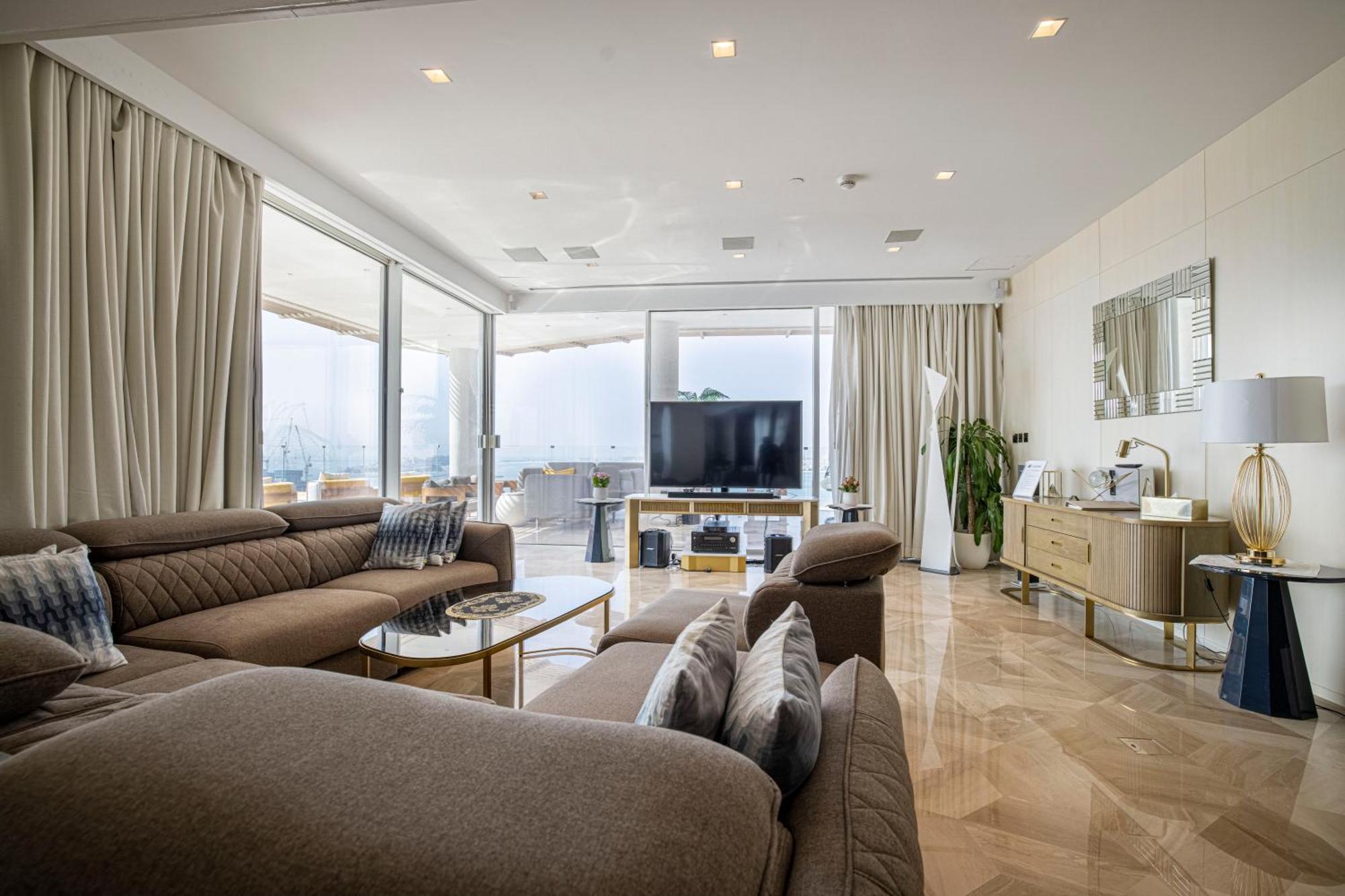 Five Palm Luxury Penthouse Full Marina View & Private Pool Dubai Exterior foto